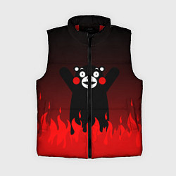 Женский жилет Kumamon: Hell Flame