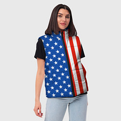 Женский жилет American Patriot, цвет: 3D-светло-серый — фото 2