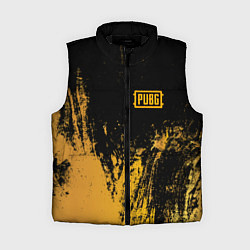 Женский жилет PUBG: Yellow Colour, цвет: 3D-черный
