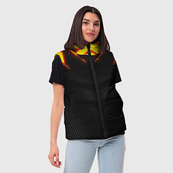 Женский жилет Cyberpunk 2077: Android, цвет: 3D-черный — фото 2