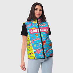 Женский жилет GONE Fludd, цвет: 3D-красный — фото 2