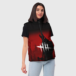 Женский жилет Dead by Daylight, цвет: 3D-красный — фото 2