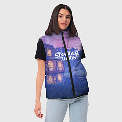 Женский жилет Stranger Things: Magic House, цвет: 3D-красный — фото 2