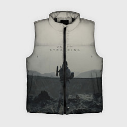 Женский жилет Death Stranding, цвет: 3D-черный
