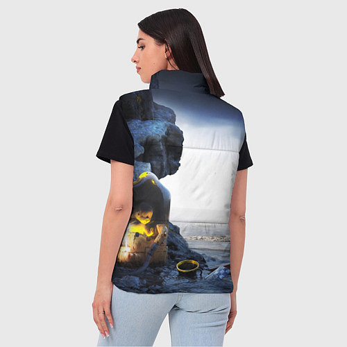 Женский жилет Death Stranding: Exclusive / 3D-Светло-серый – фото 4