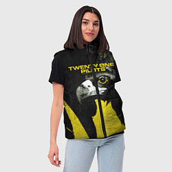 Женский жилет TOP: Trench, цвет: 3D-черный — фото 2