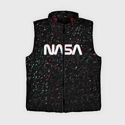 Женский жилет NASA: Space Glitch