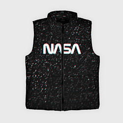 Женский жилет NASA: Space Glitch