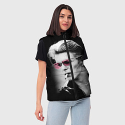 Женский жилет Дэвид Боуи, цвет: 3D-красный — фото 2