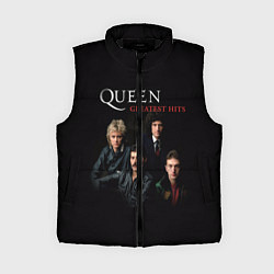 Женский жилет Queen: Greatests Hits, цвет: 3D-черный
