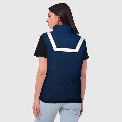 Женский жилет Моя геройская академия -КОСТЮМ / 3D-Светло-серый – фото 4