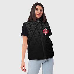 Женский жилет HENTAI HEAVEN, цвет: 3D-черный — фото 2