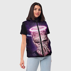 Женский жилет Lil Peep: Black Angel, цвет: 3D-красный — фото 2