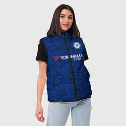 Женский жилет Chelsea home 19-20, цвет: 3D-черный — фото 2