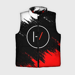 Женский жилет 21 Pilots: Black & Red, цвет: 3D-красный