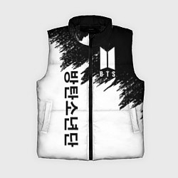 Женский жилет BTS: White & Black
