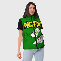 Женский жилет NOFX Face, цвет: 3D-красный — фото 2