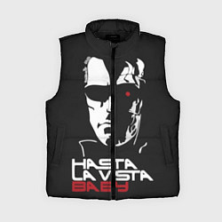 Женский жилет Hasta la vista baby, цвет: 3D-черный