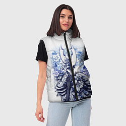 Женский жилет Hollow Knight, цвет: 3D-красный — фото 2