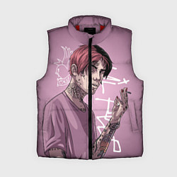 Женский жилет Lil Peep, цвет: 3D-красный