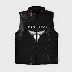 Женский жилет Bon Jovi, цвет: 3D-красный