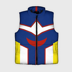 Женский жилет ALL MIGHT MY HERO ACADEMIA MHA МОЯ ГЕРОЙСКАЯ АКАДЕ, цвет: 3D-черный