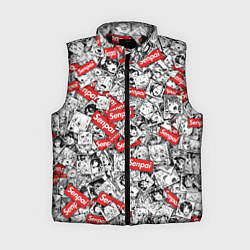 Женский жилет Senpai x Ahegao, цвет: 3D-черный