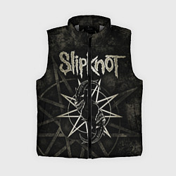 Женский жилет Slipknot goat, цвет: 3D-светло-серый