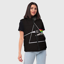 Женский жилет PINK FLOYD, цвет: 3D-черный — фото 2