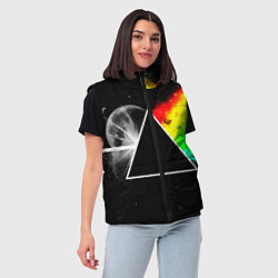 Женский жилет PINK FLOYD, цвет: 3D-черный — фото 2