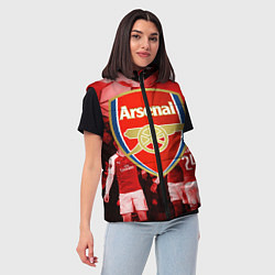 Женский жилет Arsenal, цвет: 3D-красный — фото 2