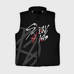 Женский жилет Stray Kids, цвет: 3D-светло-серый