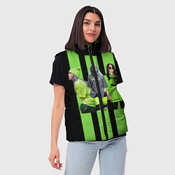 Женский жилет Билли Айлиш, цвет: 3D-светло-серый — фото 2