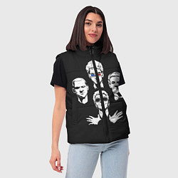 Женский жилет Doctor Who, цвет: 3D-красный — фото 2