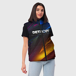 Женский жилет DETROIT BECOME HUMAN, цвет: 3D-красный — фото 2