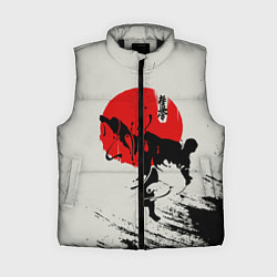 Женский жилет Kyokushinkai Karate, цвет: 3D-черный