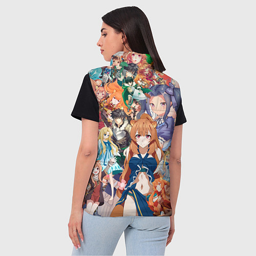 Женский жилет Восхождение Героя Щита / 3D-Светло-серый – фото 4