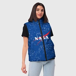 Женский жилет NASA, цвет: 3D-черный — фото 2