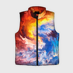 Женский жилет Краски