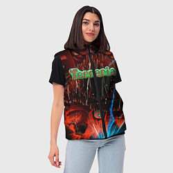 Женский жилет Terraria, цвет: 3D-светло-серый — фото 2