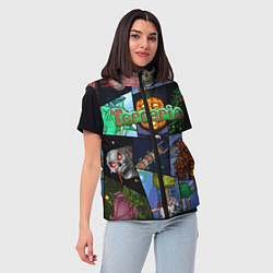 Женский жилет Terraria, цвет: 3D-светло-серый — фото 2