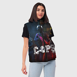 Женский жилет C-OPS, цвет: 3D-черный — фото 2