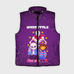Женский жилет UNDERTALE, цвет: 3D-светло-серый