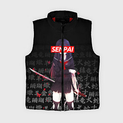 Женский жилет SENPAI ANIME, цвет: 3D-красный