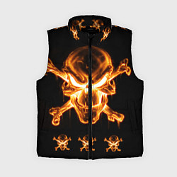 Женский жилет Черепа