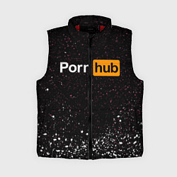 Женский жилет PornHub, цвет: 3D-красный