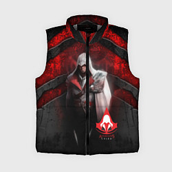 Женский жилет Assasin's creed, цвет: 3D-светло-серый