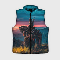 Женский жилет The Witcher, цвет: 3D-черный
