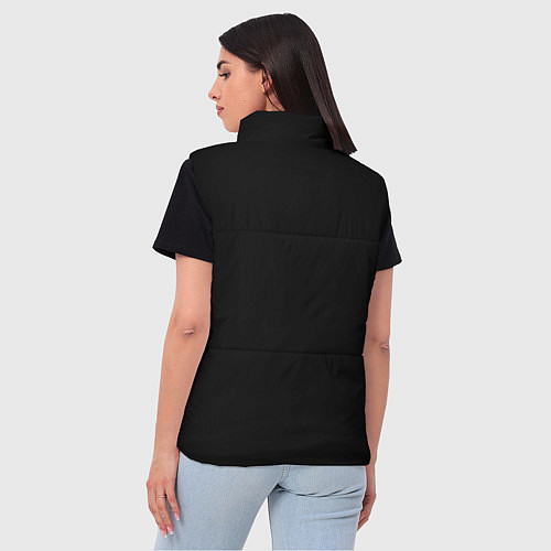 Женский жилет Якорь с компасом и цветами / 3D-Светло-серый – фото 4