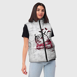 Женский жилет Three Days Grace, цвет: 3D-красный — фото 2